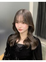 シェス 梅田茶屋町(shes)&nbsp;韓国風ヘア×透明感カラー/アリサ