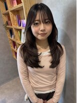 ハウリーヘアアンドスパ(HAURY hair&spa)&nbsp;ニュートラルブラウン　レイヤー