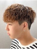 スペインカール/フェード/短髪/men's/ツイストパーマ/メンズ