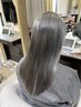 【藤田指名限定】カット+寒色透明感イルミナカラー+バイカルテTR　￥17500