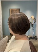 【西荻窪】大人美シルエット丸みショートボブ