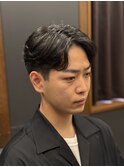 【理容室】センターパート 刈り上げ ビジネス