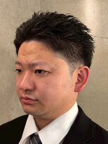 ノーエン(noen) スパイラルパーマ メンズカット メンズパーマ 韓国 眉カット