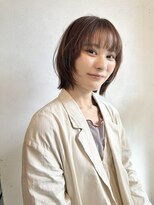 ドルセ(Dulce) ベージュカラー×ニュアンスレイヤーボブ