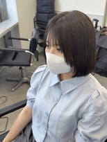 ゴウトゥデイシェアサロン 町田店(GO TODAY SHAiRE SALON) シルキーストレート×オリーブ