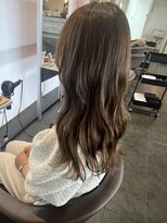 ヘアサロン フラット(Hair salon flat) オリーブベージュ