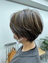 スリークヘア(SLEEK hair) ハイライトショートスタイル