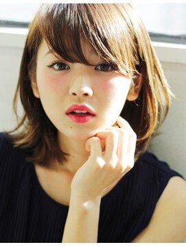 ザ シー 海老名(The C) 可愛いと色っぽいを楽しむミディアムヘア☆海老名　ザシー