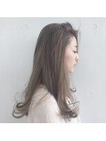 カッツヘアー(KATZHAIR) - - - ブリーチオンイルミナカラーで理想通りの髪に - -