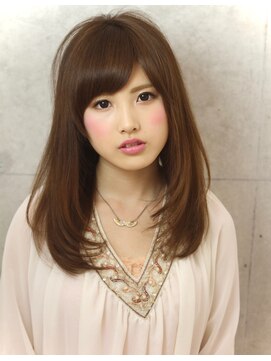 ビューイースト 亀戸 錦糸町(VIEW EAST) 大人女子のナチュラルストレートヘアスタイル