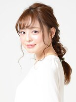 アース 高円寺店(HAIR & MAKE EARTH)&nbsp;編みおろしロングダウンスタイル【EARTH高円寺】