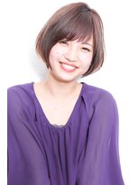 モニカ 西宮北口(Monica)&nbsp;大人かわいいグレージュ小顔ナチュラルショートボブ