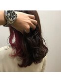 ブロッサムピンク＿くせ毛風,ヘアアレンジ,クラシカル