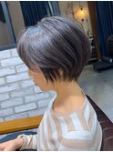 30、40代にオススメ!丸みが可愛いシンプルショート×イルミナs