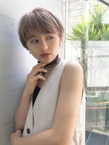 レーヴバイロンド 仙台(Reve by Lond)&nbsp;大人かわいいマッシュショート チョコレート　大人ガーリー