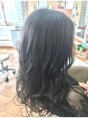 ゆる巻き秋カラー