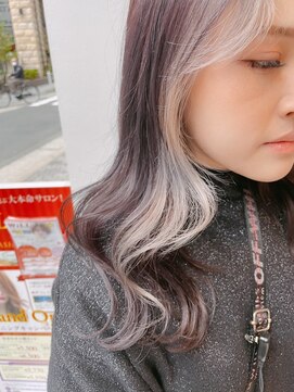 ウィルドレス(WiLL DRESS) ゆるふわインナーカラー