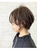 【堺北花田】ショート☆キラ水カラー☆ハニーブラウン