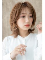 カバーヘア イヴ 戸頭店(COVER HAIR EVE) 大人ガーリーイヤリングカラー小顔ボブウルフZ戸頭10代20代30代