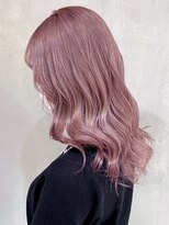 アイティーバイアルバム 松戸店(IT by ALBUM) ベイビーピンク_カーキグレージュマッシュショート_ba323003