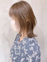 アイティー バイ アルバム 浦和店(IT by ALBUM) くびれベージュ_ショコラベージュボブルフベビーバング_ba337562