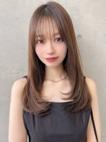ロンド ロビン 栄(Lond robin) 【Lond robin】伊藤ガク 20代30代/小顔/ロング/前髪/ストレート