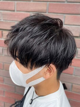アース 菊名店(HAIR&MAKE EARTH) 30代40代メンズセンターパート清潔感ビジネス好感度モテ髪