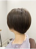 首元スッキリ!夏のショートボブ