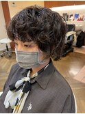 スパイラルパーマ