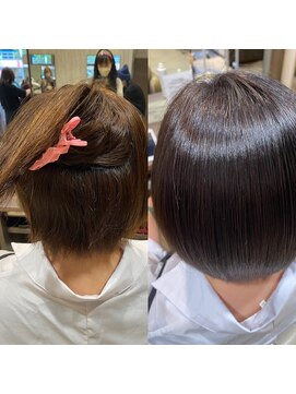 ヘアメイク アース ユーカリが丘店(HAIR & MAKE EARTH) プレミアムストレート