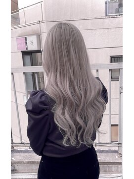 ルフレ 新宿本店2nd(Reflet) お客様カタログ#新宿髪質改善ブリーチハイトーンエクステ韓国