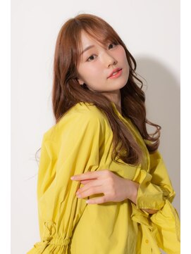 アバーブ ザ ビューティー アイランド(Above the beauty island -oizumi gakuen-) 大人可愛いふんわりうすめバング＊ベージュカラー