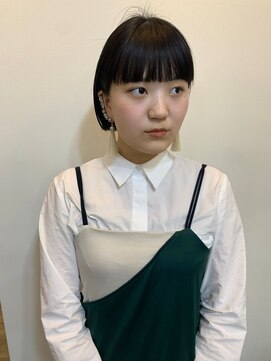 イオエ(ioe) 似合わせカット/メルティカラー/ウェーブミディアム/着物