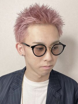 スキル(SKILL) スパイキーショート ペールピンク