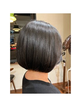エルサフィロ キタハマ(el zafiro kitahama) 20×30×40代×似合わせカット×ボブスタイル×お手入れ簡単