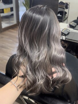 ヴィフ 大船(VIF) バレイヤージュケアブリーチグレーベージュアッシュグレージュ