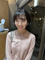 ジェノ(JENO by apish) ボブの癖毛風パーマ!