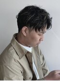 メンズハイライト/メンズショート/ダークトーン/ニュアンス