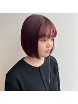 美容室 アイディー i-dee&nbsp;赤毛bob