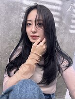 キング 高槻(K!ng)&nbsp;縮毛矯正髪質改善ハイライトレイヤーカット高槻美容室エクステ