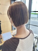 オーガニック アトリエ 大宮(organic+atelier)&nbsp;20代30代ミニボブココアブラウン小顔美肌ストレート丸み