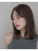 【Un ami】ミディアムボブヘア
