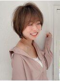似合わせカットメルティカラー縮毛矯正ショート☆工藤昴錦糸町