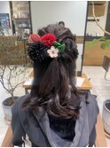 卒業式ヘアセット