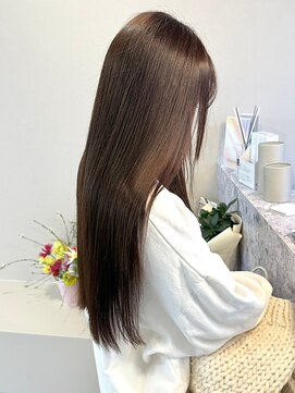 エトレ(etore) 艶髪ショコラブラウン/ストレート