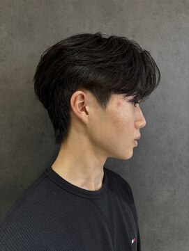 ニコ トウキョウ ヨコハマ(nico) センターパートニュアンスパーマ