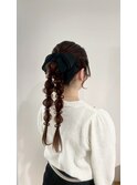 結婚式&ウエディングパーティー用韓国ヘアアレンジ　武蔵小杉