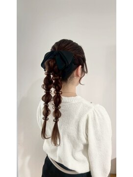 クラリス バイネオ 武蔵小杉(Claris by neo) 結婚式&ウエディングパーティー用韓国ヘアアレンジ　武蔵小杉