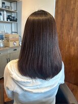 シェール(cher)&nbsp;ビフォーあり/髪質改善/うる艶ストレート【cher西宮北口：MAYA】