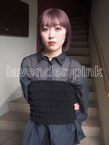 コレットヘアー ザモリオカ(Colette HAIR the MORIOKA)&nbsp;-kanna-♪ラベンダーピンク×透け感ワンレンボブ♪